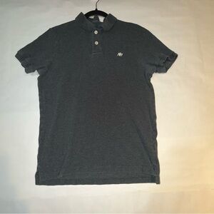 Y2K- Men's Aeropostale Gray Polo Shirt